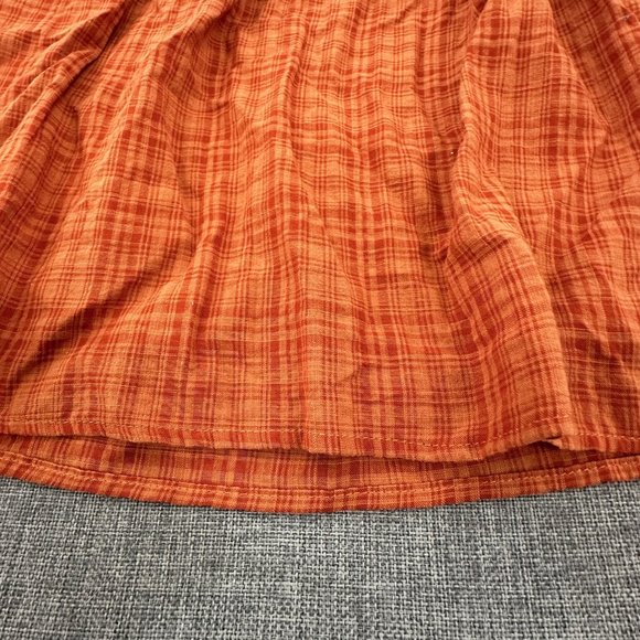 New! a.n.a a new approach Blouse XL Top Relaxed Fit 3/4th Sleeves Bombay Brown‎ - Picture 5 of 12